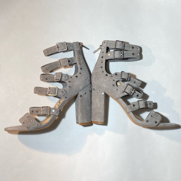 ***NWT***Sam Edelman Suede Sandals - Picture 3 of 7